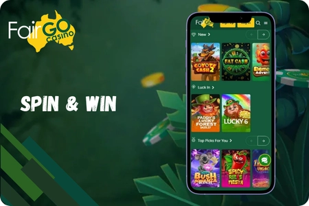 Fair Go Casino pokies lobby